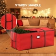 Heavy Duty Christmas Tree Storage Bag – Up To 9ft, Waterproof, With Carry Handles, Green
