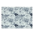 thumbnail image 1 of Shabby Flora Cutting Board, Garden Spring Roses Buds with Leaves Flowers Romantic Image Art, Decorative Tempered Glass Cutting and Serving Board, Large Size, Blue Grey and White, by Ambesonne, 1 of 1