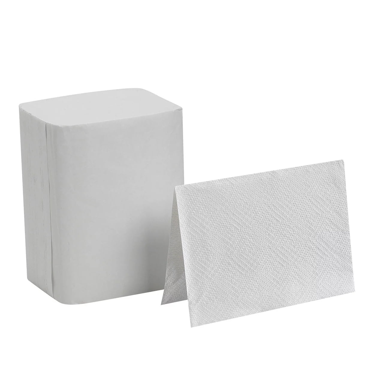 Marathon Interfold 1-Ply Napkins, White, 3000 Per Case (250 Napkins/Pk, 12 Pack)