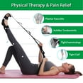 thumbnail image 4 of Orthomen Foot Stretcher Belt for Plantar Fasciitis and Yoga, Black,‎Unisex-Adult, 4 of 8