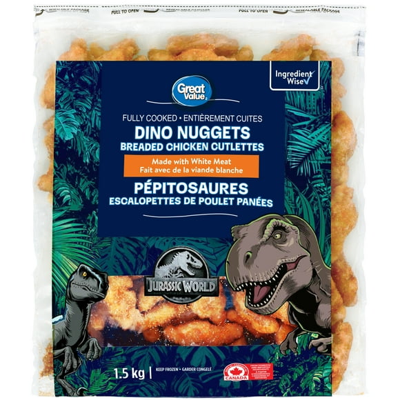 Great Value Dino Nuggets, 1.5 kg