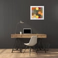 thumbnail image 3 of Grayscale 26x26 White Modern Wood Framed Museum Art Print Titled - Bright Hive XVI, 3 of 4
