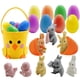 thumbnail image 1 of Huevos de Pascua con juguetes novedosos, cesta de Pascua, regalo, huevos de Pascua, piñata, juguete, premios en el aula, juguetes para niños, 1 of 7