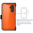 thumbnail image 5 of For Samsung Galaxy A36 5G Case with Built-in Screen Protector and Holster Belt Clip, Military Grade Protection Shockproof Heavy Duty Rugged Kickstand Phone Cover for Galaxy A36 5G Case - Orange, 5 of 10