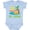 AE-Light Blue, variant on Inktastic I Love St Lucia Boys or Girls Baby Bodysuit