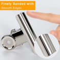 thumbnail image 3 of Metal Hinge Clips, 12 Pack 50mm Bulldog Clips Round, Small Hinge Clips, Binder Gift, 3 of 5