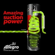 Allegro MUA54 Force 8,000 Square Foot Home Central Vacuum System Super Quiet Power Unit - IDEAL FOR HIDE-A-HOSE RETRACTABLE