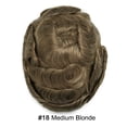 thumbnail image 2 of LYRICALHAIR Ultra Thin Skin Toupee for Men Human Hair Replacement System All V-Looped PU Hairpiece Natural Hairline Black Brown Blonde Gray Hair Wigs Male Hair Prosthesis, 2 of 6