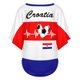 thumbnail image 5 of Women's Football Graphic T-Shirt, Soccer Fans V-Neck Short Sleeve T-Shirt with Print, Soft Lightweight Soccer Apparel Shows Player Number for Soccer Tournament 2026 Royal Blue Size: XL, 5 of 5
