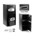 SamyoHome Security Safes, Double Door Depository Safe Box, Electronic Digital Lock Safe