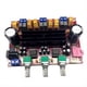 thumbnail image 4 of Placa Amplificadora de Potencia Digital XH-M139 de 2.1 Canales, Voltaje Amplio de 12 V-24 V, TPA3116D2, 2 X 50 W + 100 W, 4 of 5