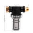 thumbnail image 3 of CSYANXING Garden Hose Filter for Pressure Washers 3/4 Inch GHT Inline Max 80 PSI Pump Cleaner Water Protection 40/100 Mesh Screens, 3 of 7