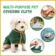 thumbnail image 5 of Pet Soft Bathrobe Dog Towel Bath Robe  Drying Coat Absorbent Towel for Large Medium Small Dog Super Fast Dry ShopWise Round, 5 of 11