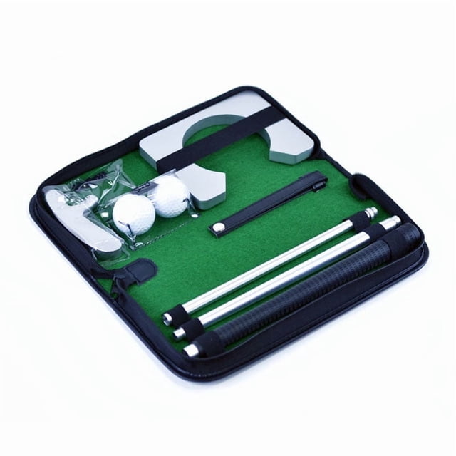 Ensemble Cadeau de Putter de Golf Premium : Axe 3 Sections en Alliage d'Aluminium Détachable avec Têtes Double Face et Simple Face – Construction Légère et Haute Dureté pour une Utilisation Polyvalente Lors de Cérémonies, Affaires