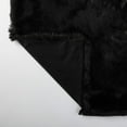 thumbnail image 2 of Kate Aurora Regal Luxe Oversized Ultra Soft & Fuzzy Lined Accent Throw Blanket - 50 in. W x 70 in. L - Black, 2 of 4