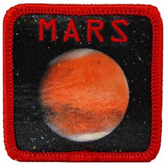 12 pieces 2" Custom Activity Scouts Applique Fun Patches - Mars Patch'