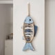 thumbnail image 2 of Decoración de Pared de Peces de Madera, Decoración de Peces Náuticos Antiguos, Decoración de Pared de Peces Tallada una Mano, para Tema de Playa Mediterránea B, 2 of 5