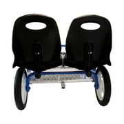 Chipmunk Coach Deluxe Pull-Behind Trailer for ATV, Garden Tractor, with Rear Hitch, Amish-Made