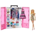 thumbnail image 1 of Barbie Fashionistas Poupée et accessoires Armoire Mode, 1 of 9
