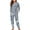 Shark, variant on Yuyamidu Dragonfly Nightwear for Women Sleepwear Pajama Set Size M Aesthetic Long Sleeve Pjs Set of 2 Blue O-Neck Nightclothes Top & Pants with Drawsting