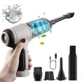 thumbnail image 1 of 4in1 120w Cordless Air Blower Handheld Portable Air Duster Mini 9000pa Wireless Car Vacuum Cleaner, 1 of 5
