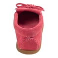 thumbnail image 6 of Minnetonka Children's Kilty Hardsole Moccasin, Hot Pink 2 Big Kid, 6 of 6