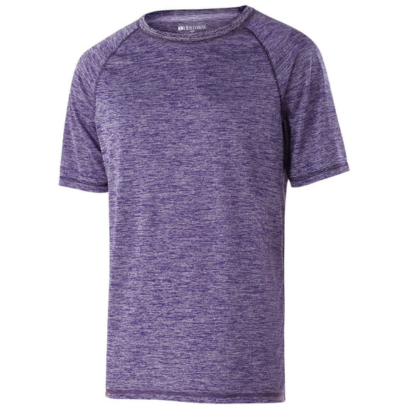 Holloway Sportswear XL Electrify 2.0 Short Sleeve Tee Purple Heather 222522