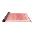 thumbnail image 2 of Ahgly Company Indoor Rectangle Solid Red Modern Area Rugs, 2' x 4', 2 of 4