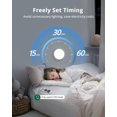 thumbnail image 4 of SHILIU-2Pack Battery Operated Ceiling Light LED Motion Sensor Rechargeable Ceiling Lamp Ultra-Thin with Remote Wireless for Closet Pantry Laundry Bathroom Shower IP44 7.48Inch Round, 4 of 4