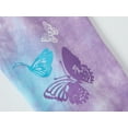 thumbnail image 6 of Beezizac Teen Girls Short Sleeve & Pants Tie-dye Butterfly Pajama PJ Set 2-Piece Outfit Big Kid Size 5T, 6 of 7
