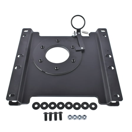 GELUOXI Left Driver Side Seat Swivel Base Mount Plate for Ford Econoline E150 E250 E350 E450 1997-2024