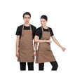 thumbnail image 1 of Delantal con forma de babero Gourmet Gastronomy Kitchen, colección Khaki Urban, 1 of 1