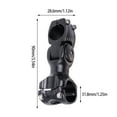 thumbnail image 3 of facefd Handlebar Stems 31.8/25.4mm Hand Grip Aluminum Alloy Cycling Balancing Accessory for Road Mountain Cycle Riding Usage 25.4*90MM 31.8*90MM, 3 of 6