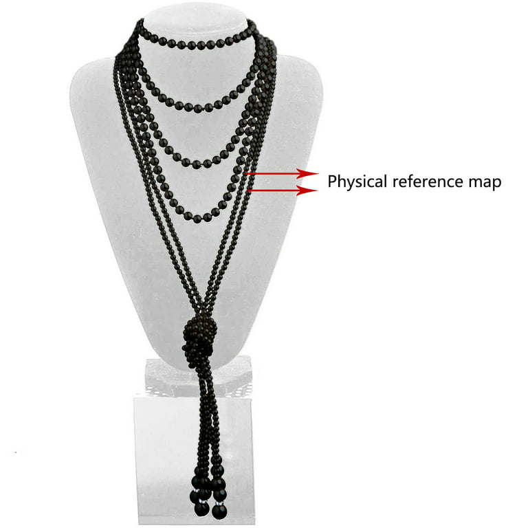 Necklace for Women 1920s Pearls Fashion Faux Pearls Gatsby