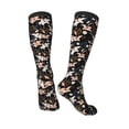 thumbnail image 5 of Lsque Lilies Flowers Printed Crew Socks Men's Women's LightWeight Thin Casual Calf Socks ,Knee High Socks,Cotton Socks, 5 of 9