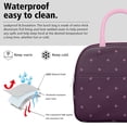 thumbnail image 3 of Reusable Polka Lnsulated Lunch Bag for Women & Men-Leakproof Water-Resistant Cooler Tote,Large Capacity(10.6x8.7x6.3in)for Work,Office,Travel,Picnic,Beach., 3 of 7