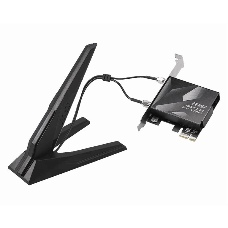 MSI HERALD BE9400 WiFi 7 PCIe Card with Bluetooth 5.4, WiFi 7 