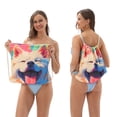thumbnail image 2 of 2-in-1 Beach Towel Oversized Towel Fine Fibre Towel Transforms Into A Storage Backpack, 2 of 5