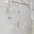thumbnail image 3 of Christmas Hanging Angel Doll Pendant Glitter Bell Angel Ornaments Party Decor, 3 of 5