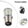 thumbnail image 6 of 2PCS BAY15D 64SMD LED 1157 Dual Filament Brake Stop Tail Light Bulb Globe 12V, 6 of 12