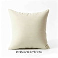 thumbnail image 3 of XiYing Square Throw Pillow Cover 18X18 Inch Decorative Cushion Case for Sofa Couch - Linen Texture Fabric with Brushed Finish for Living Room Bedroom Home Office Decor, 3 of 6
