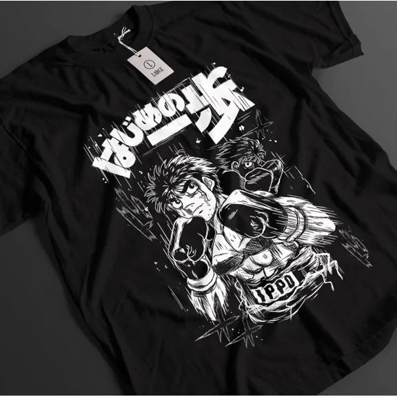 VINTAGE Hajime No Ippo Shirt Takamura Tshirt Miyata Top Kimura Aoki Fighting Anime Tee