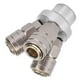 thumbnail image 4 of Conector rápido, conector rápido Acoplador rápido de 3 vías Accesorio neumático construido para el futuro, 4 of 12
