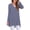 Purple Grey, variant on Anygrew Women's Long Sleeve V Neck Shirts Casual Tunic Tops Blouse