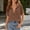 Brown, variant on WRFWUL Womens Ribbed Knit Short Sleeve Shirts Stretchy Slim Fit V Neck Collared Summer Business Casual Office Blouses