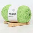 thumbnail image 1 of Charcoal-Infused Baby Wool Yarn – Ultra-Soft Hand-Knitting Thread for Scarves, Hats (50g), 1 of 9