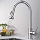 thumbnail image 3 of Cabezal de ducha de repuesto multifunción con 2 configuraciones de boquilla y rociador, acabado cromado de alta calidad para grifo de lavabo de cocina y baño, 3 of 5