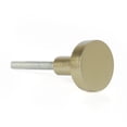 thumbnail image 2 of Set of 6 Golden Jena small metal Cabinet Knobs by Perilla Home, 2 of 5