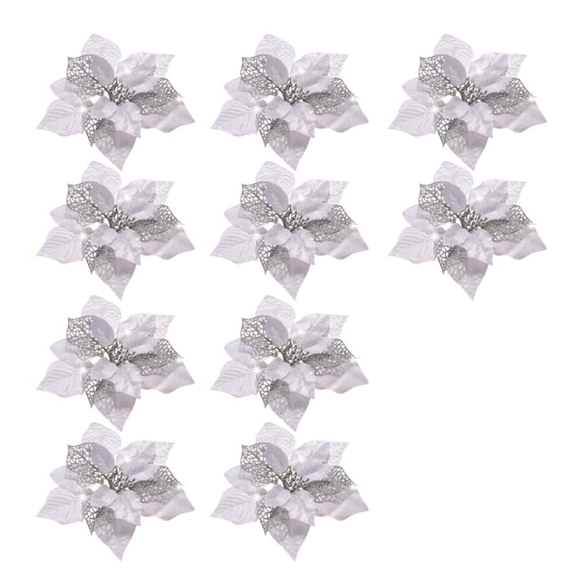 Laklulu Decoraciones de flores artificiales-decoraciones navideñas para bodas