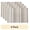 Birch, variant on Mainstays Longport Woven Vinyl Table Placemat Tobacco 13" x 18"